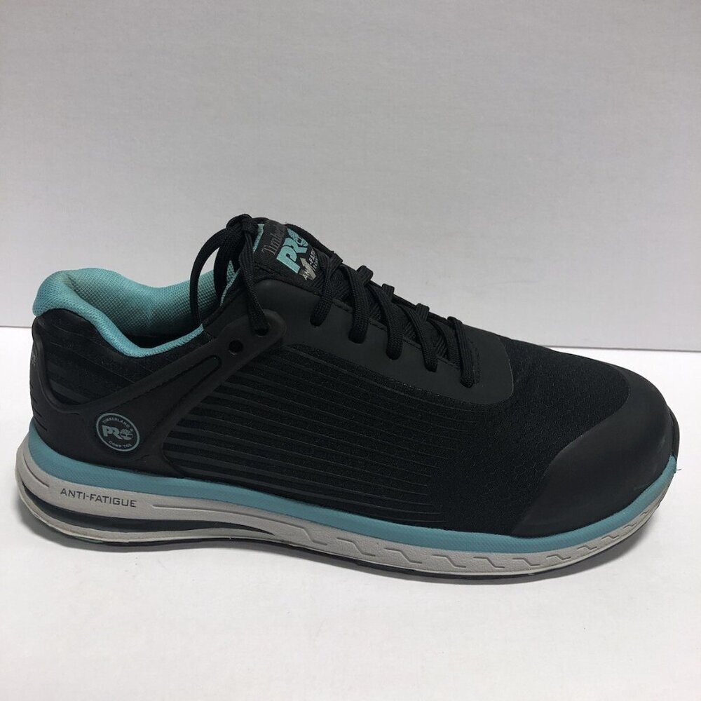Timberland Pro Women’s Drivetrain, Black Composite Toe Sneakers, Size 9M